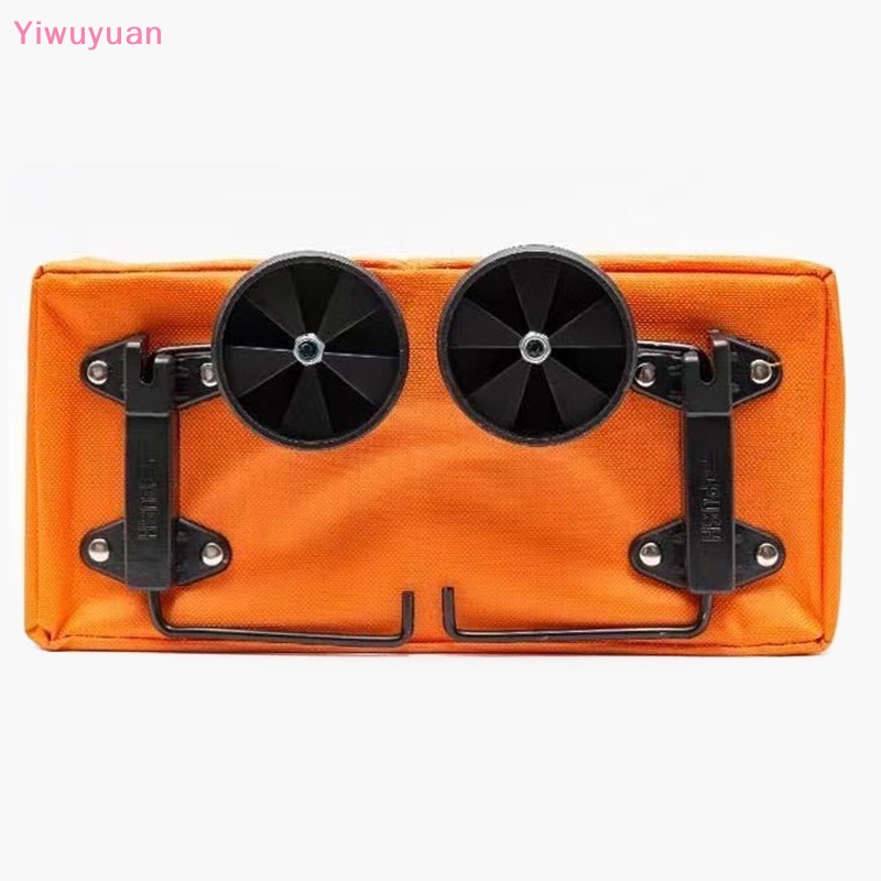 < Yiwuyuan > Túi Mua Sắm Bằng Nylon Có Bánh Xe Kéo Mở Rộng Tái Sử Dụng Được Mới