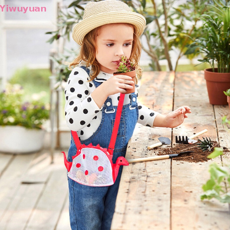 < Yiwuyuan > Túi Lưới Đựng Đồ Chơi Đi Biển Ngoài Trời Cỡ Lớn Hình Khủng Long Màu Sắc Mới Cho Bé