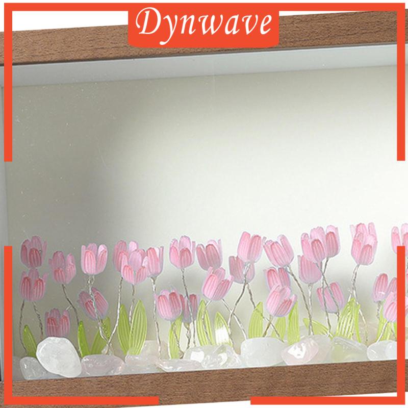 Khung Ảnh Bằng Gỗ Phát Sáng Trong Đêm Kích Thước 7 inch Độc Đáo DIY