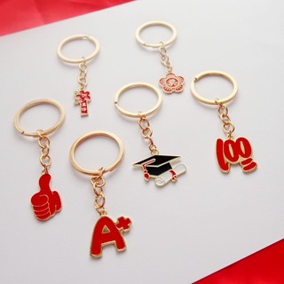 Móc Khóa Hình Đồng Phục Bachelor 'S Friend A + Good Luck Thời Trang