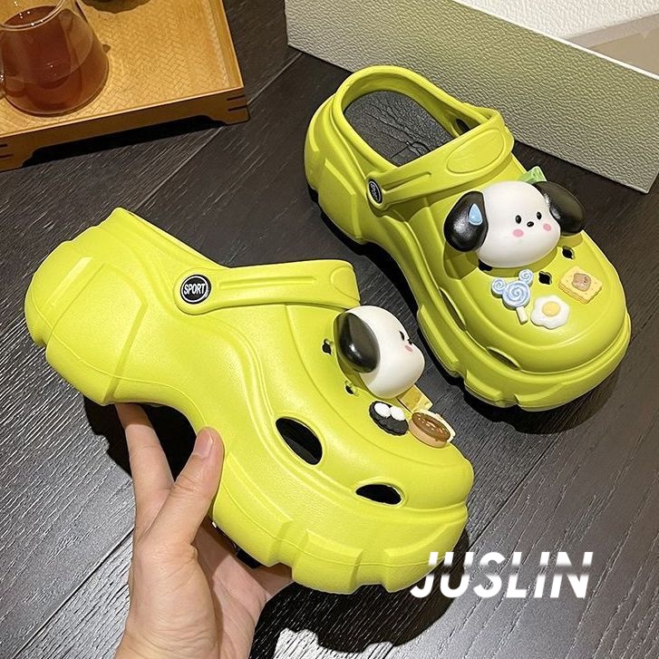 JUSLIN dép dép nữ dép bánh mì nữ dép bánh mì nữ 2023 NEW 060209