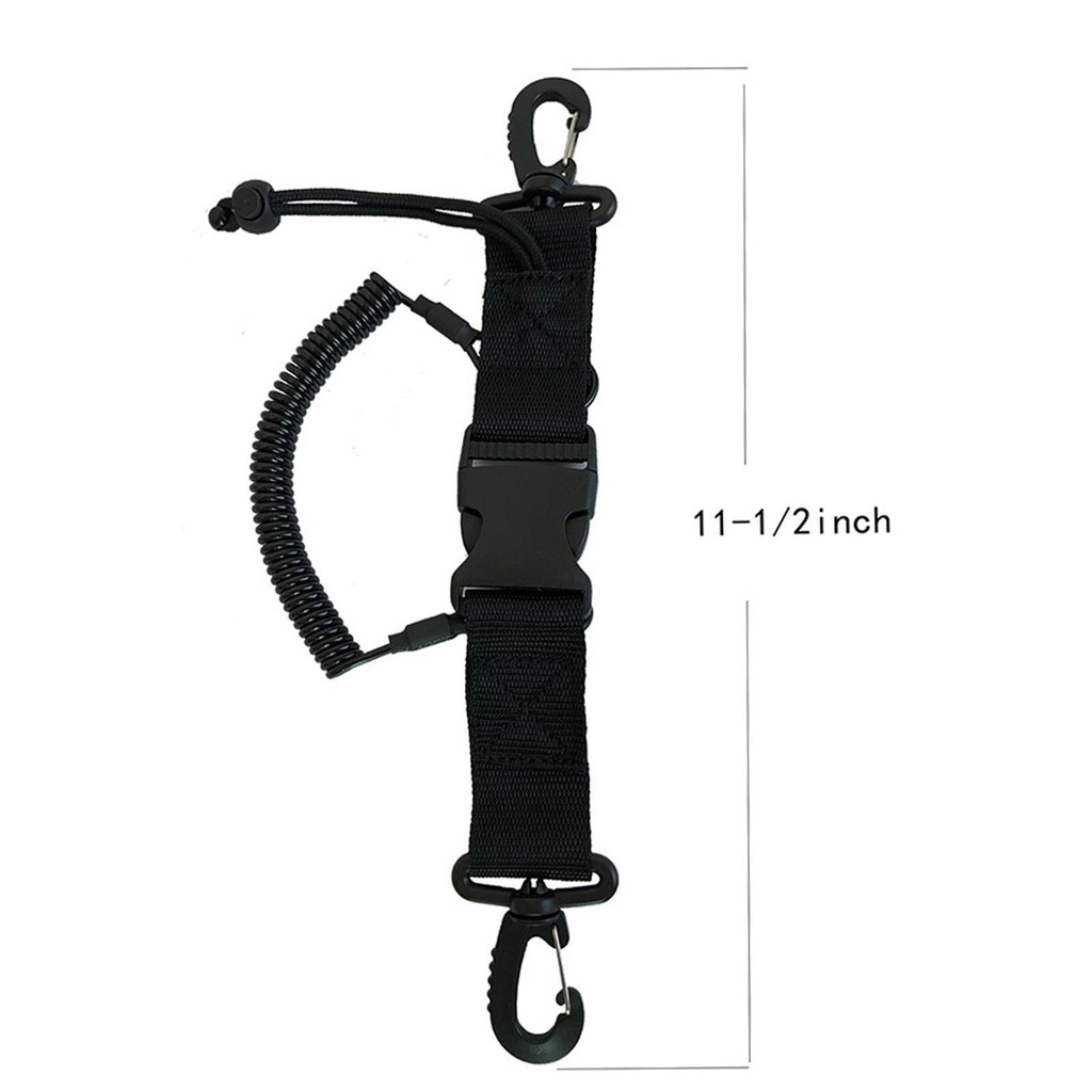 Dây Đeo Máy Ảnh Tháo Lắp Nhanh Kèm Khóa Kẹp Chuyên Dụng Cho Thợ Lặn