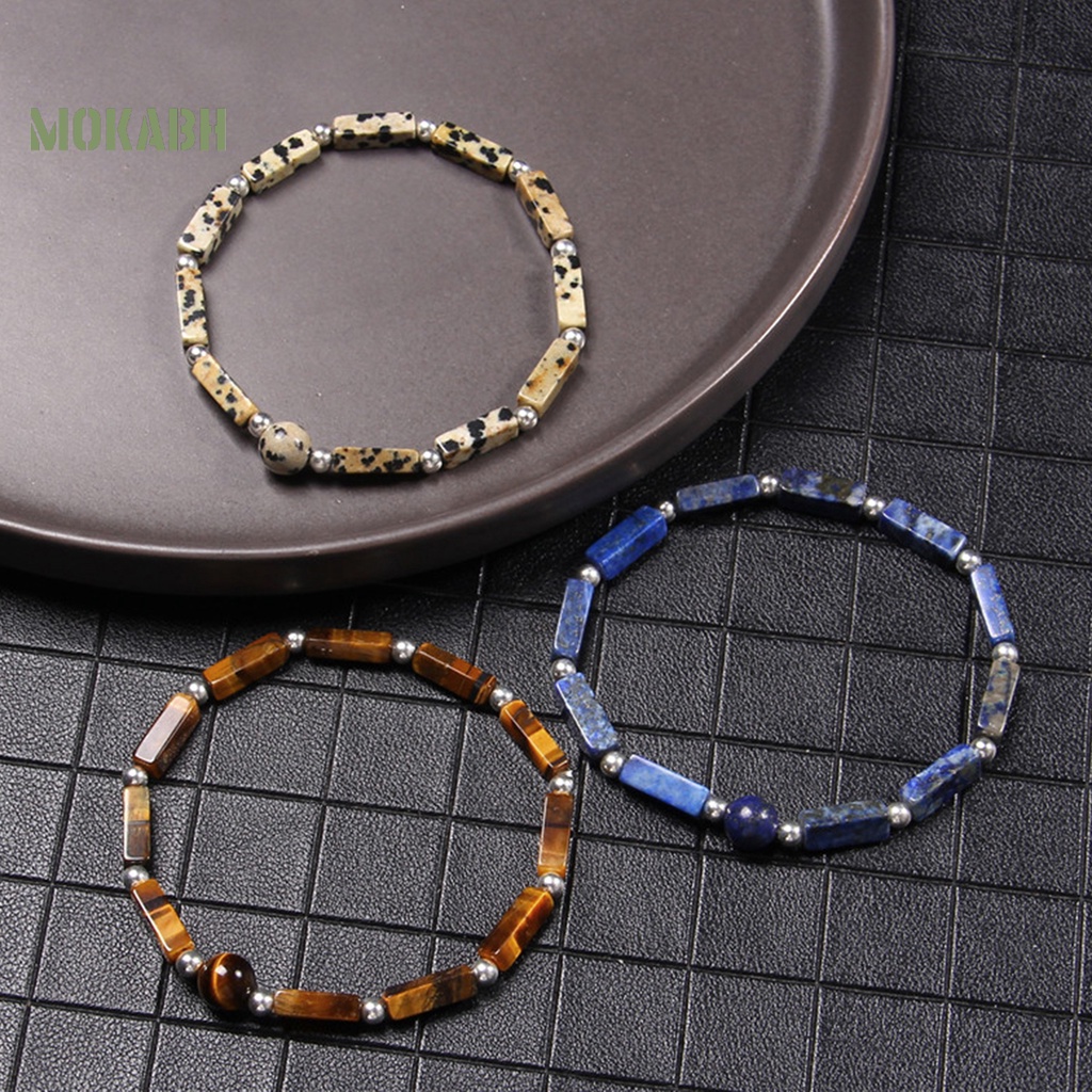 Vòng Tay Chuỗi Hạt Đá Tự Nhiên Giảm Mệt Mỏi Thời Trang Cho Nữ