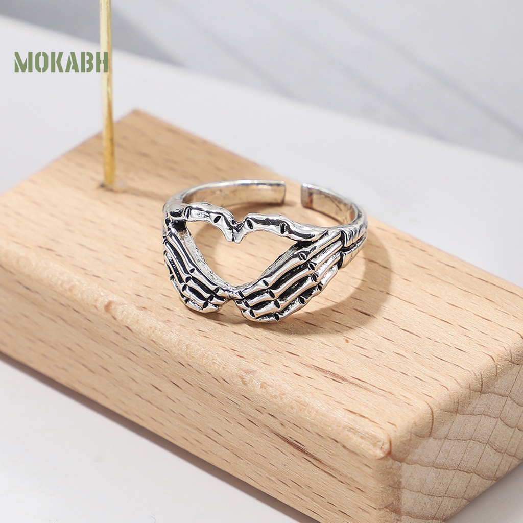 Nhẫn Hình Ngón Tay Phong Cách Hip Hop Punk Cổ Điển Thời Trang Cho Nữ