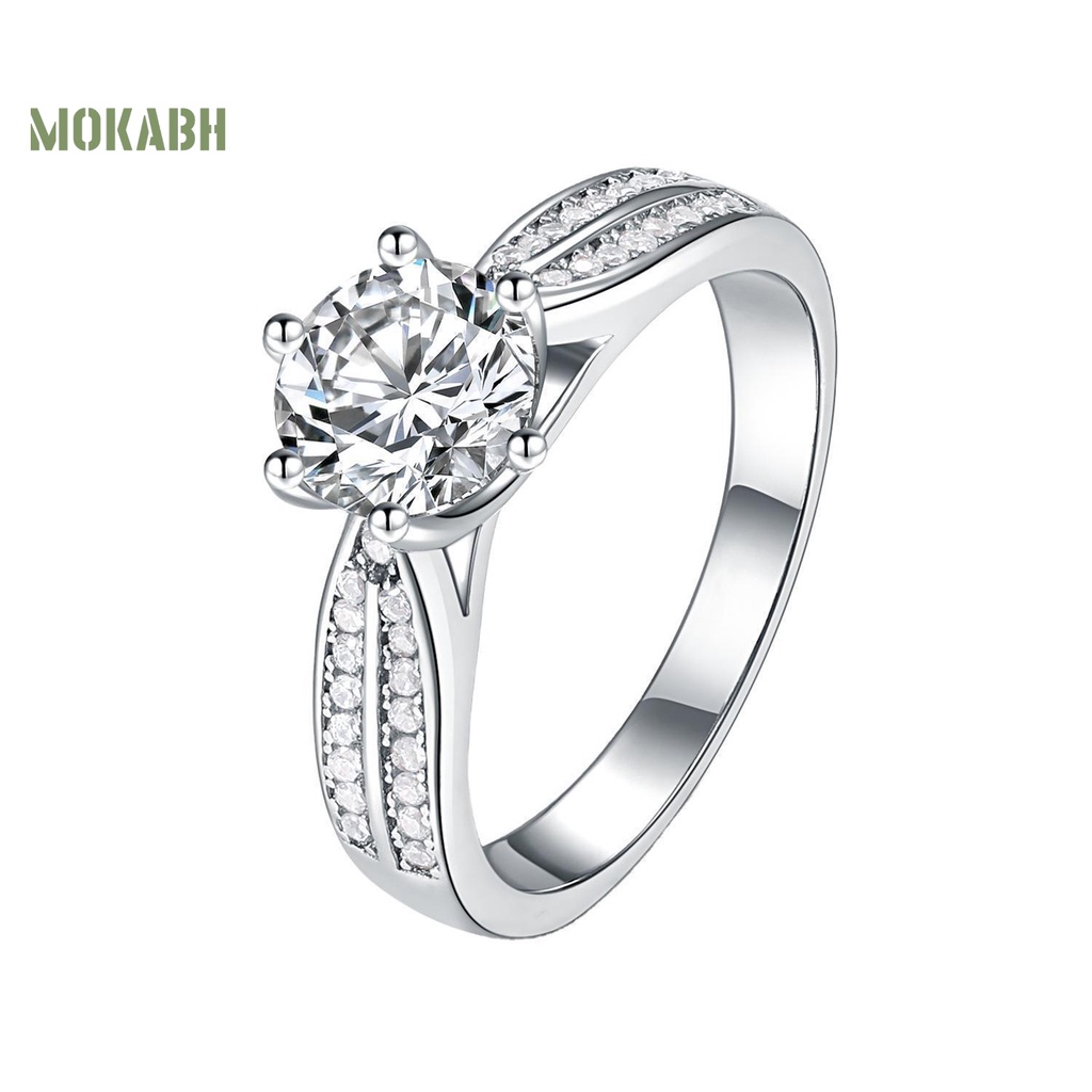 [Mới] Set Bông Tai Đính Kim Cương Giả Lấp Lánh Mạ Điện Cho Cô Dâu