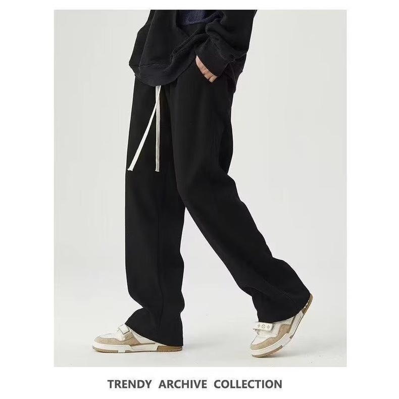 Quần Dài Mỏng Ống Suông Rộng Thoải Mái Thời Trang Đường Phố Mỹ 2023