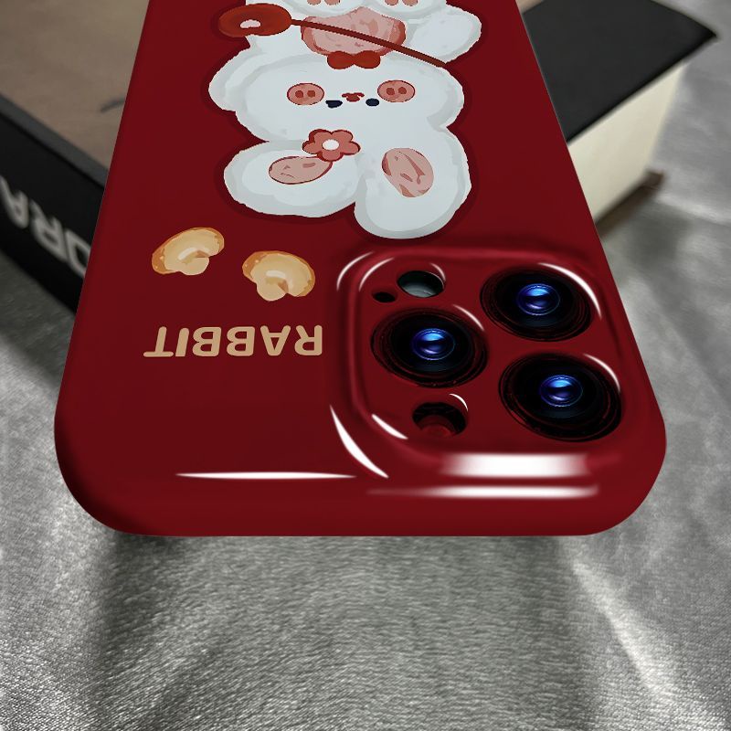 Ốp Điện Thoại In Hình Thỏ Yuanbao TH3M Cho Iphone137 / 8 xsmax 14proxr 1112plus