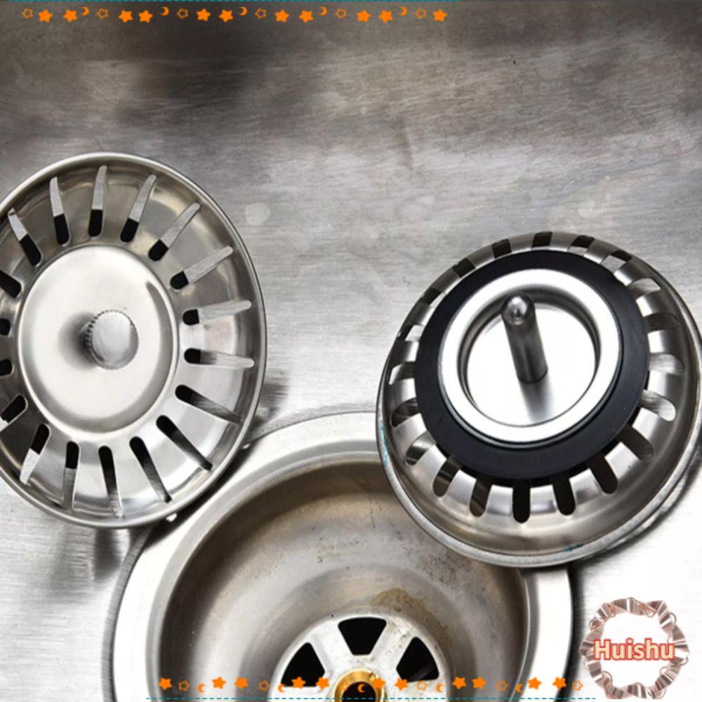 Nắp Đậy Cống Thoát Nước Bồn Rửa Chén Bằng Thép Không Gỉ Chất Lượng Cao