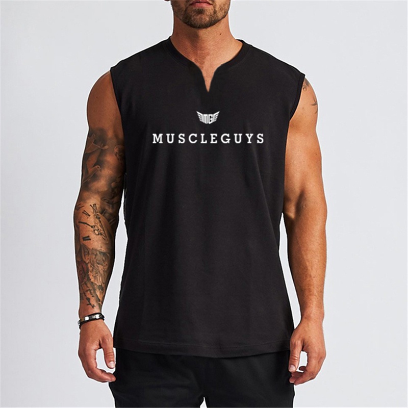 Áo Thun Ba Lỗ Mỏng Cổ Chữ V Thoáng Khí Màu Trắng Thời Trang Mùa Hè Mới