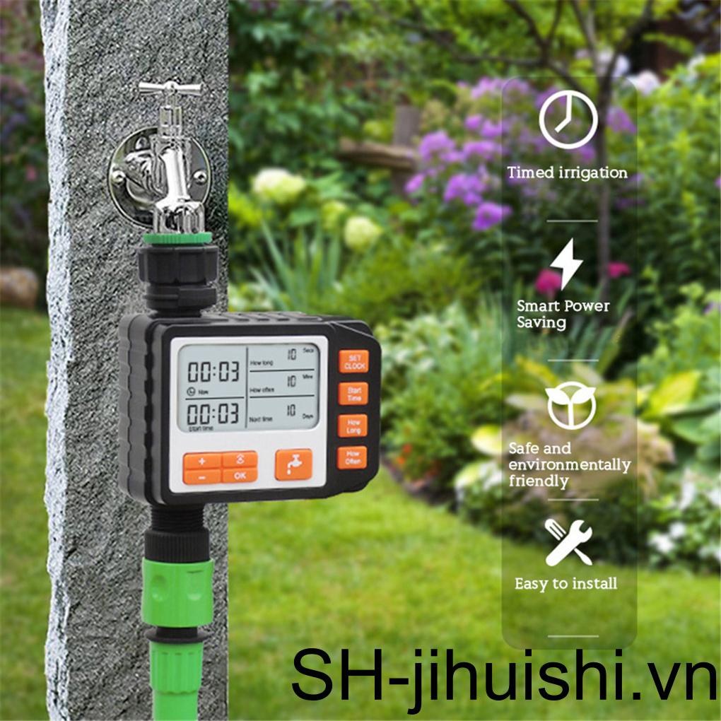 Thiết Bị Hẹn Giờ Tưới Nước Tự Động Màn Hình Lớn