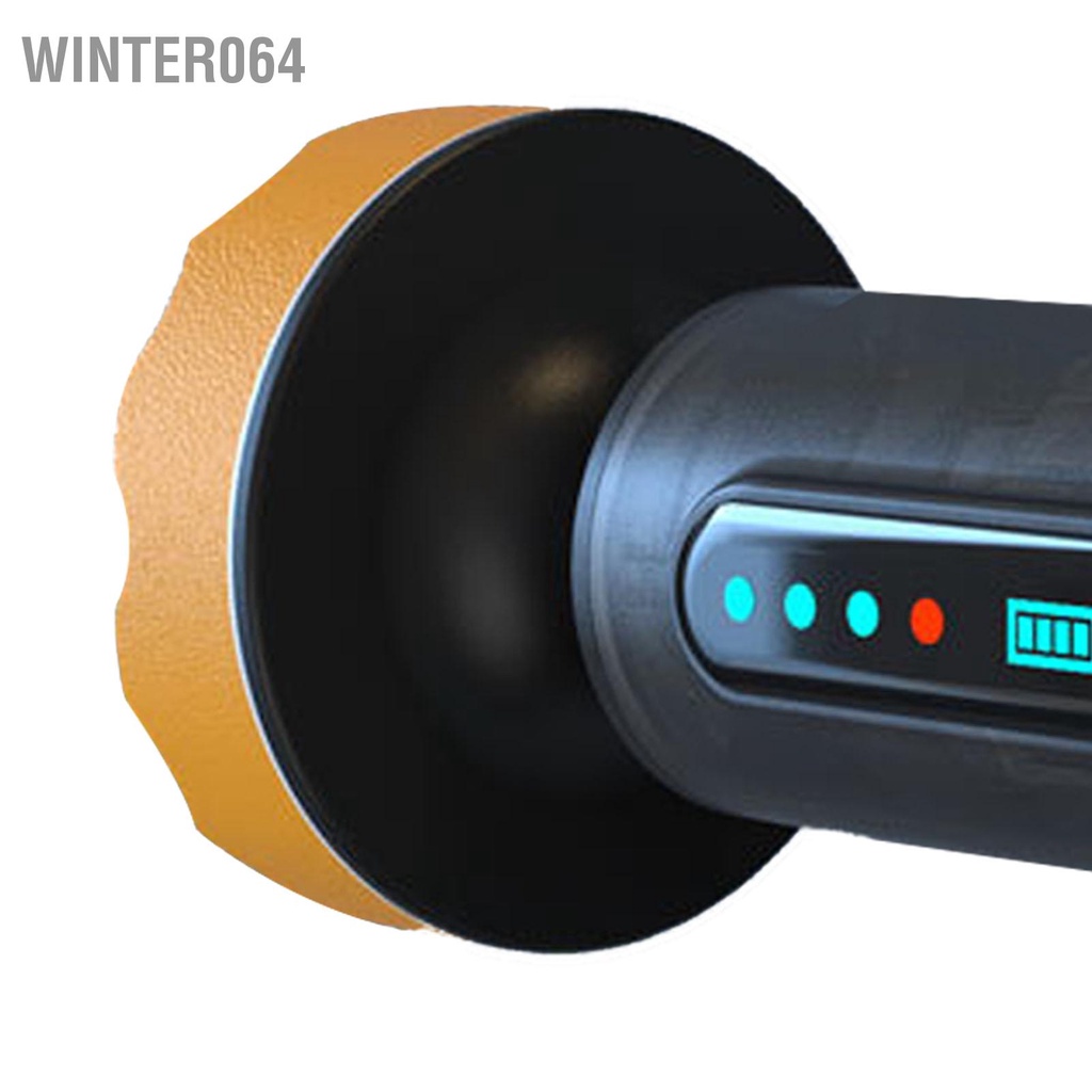 Winter064 Xe Đệm Máy Đánh Bóng Xước Sửa Chữa Pin Lithium Không Dây Tẩy Lông Di Động