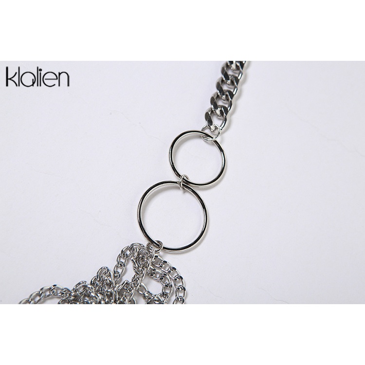 Klalien Áo Crop Top Hai Dây Cổ Chữ V Hở Lưng Thời Trang Mùa Hè 2023 y2k