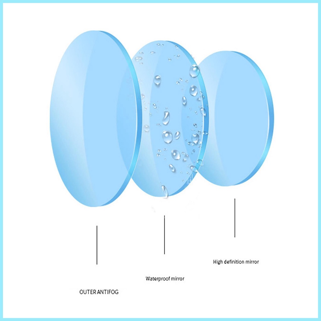 Kính Bơi Chống Sương Mù Bằng Silicon Kính Cường Lực Chất Lượng Cao