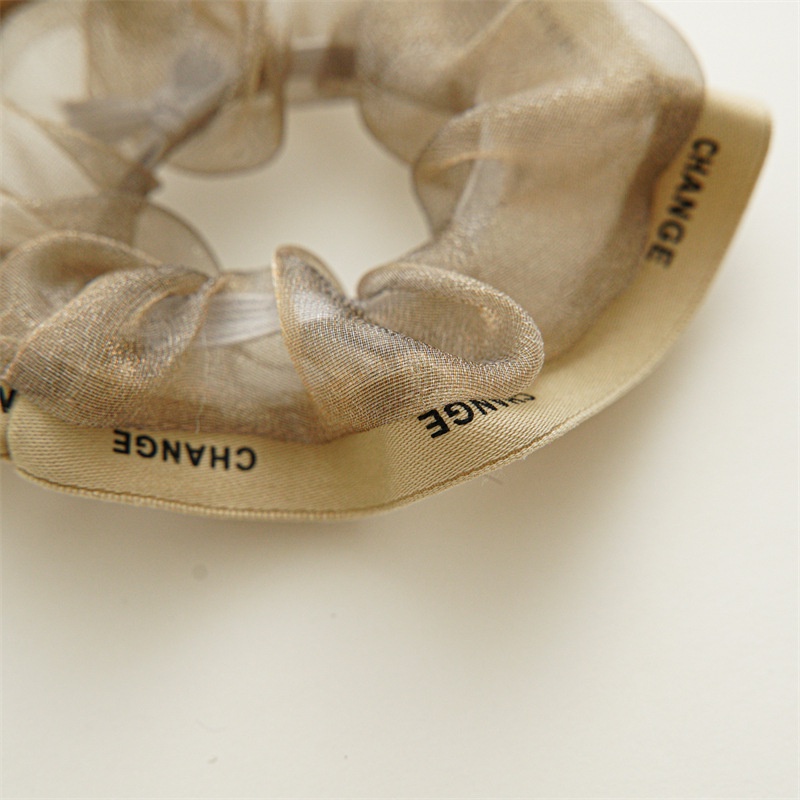 Dây Buộc Tóc Đuôi Ngựa Bằng Lưới Phong Cách Pháp Cổ Điển Thời Trang 2023