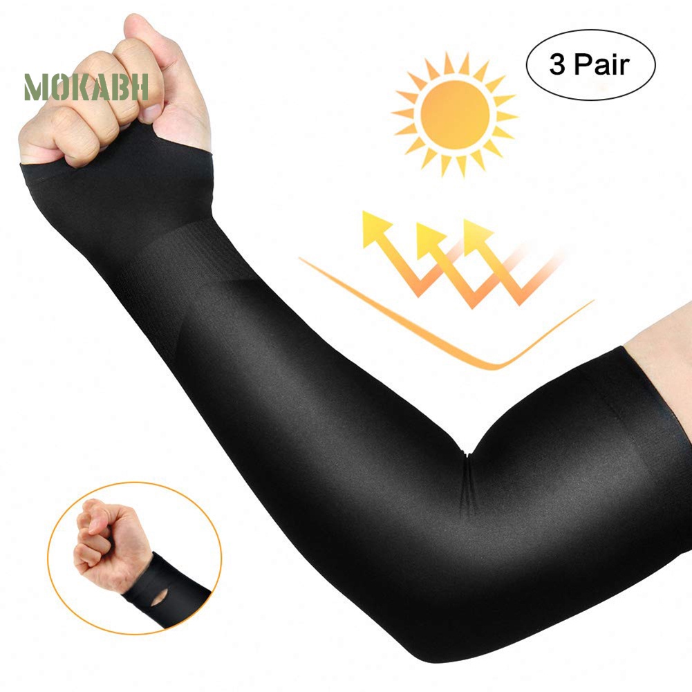 3 Đôi Găng Tay Chống Nắng Chống Tia UV Thoáng Khí Tiện Dụng Và Bền