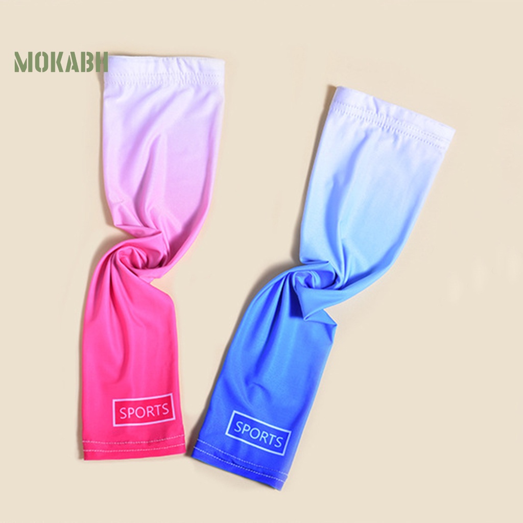 1 Cặp Ống Tay Áo Co Giãn Thấm Hút Mồ Hôi Khô Nhanh Dùng Khi Chạy Xe