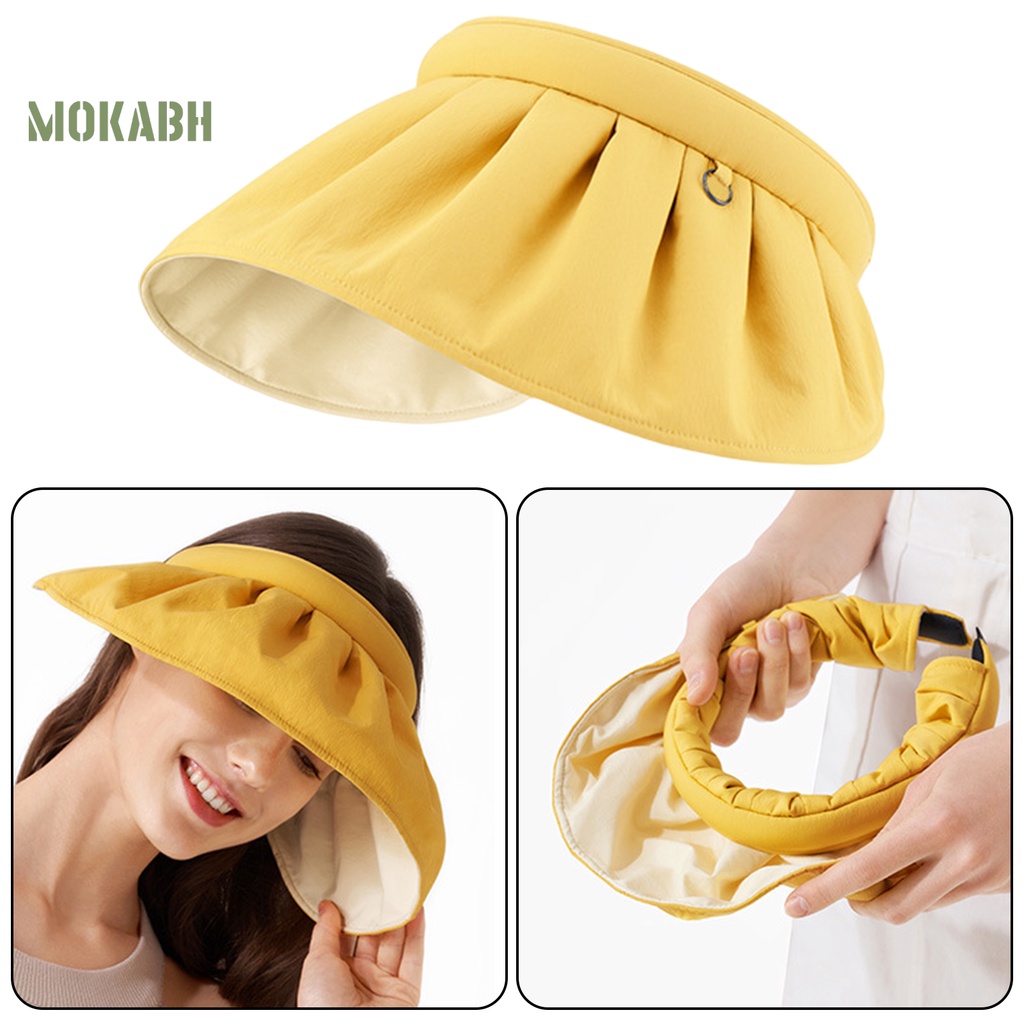 Mũ Lưỡi Trai Nửa Đầu Chống Nắng Chống Gió Thoải Mái Thoáng Khí Thời Trang Mùa Hè Cho Nữ