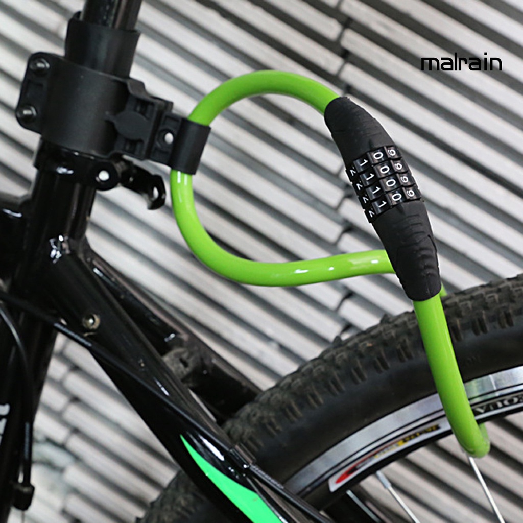 Khóa Xe Đạp Leo Núi An Toàn Có Mật Khẩu Bốn Chữ Số Tiện Dụng