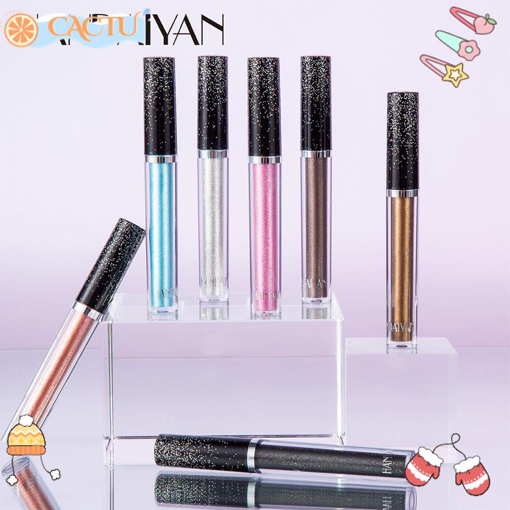 Bộ 12 Phấn Mắt Dạng Lỏng Chống Thấm Nước Lâu Trôi Màu Ánh Kim Lấp Lánh