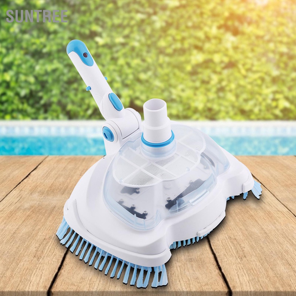 SUNTREE Công cụ làm sạch hồ bơi chuyên nghiệp Đầu chân không