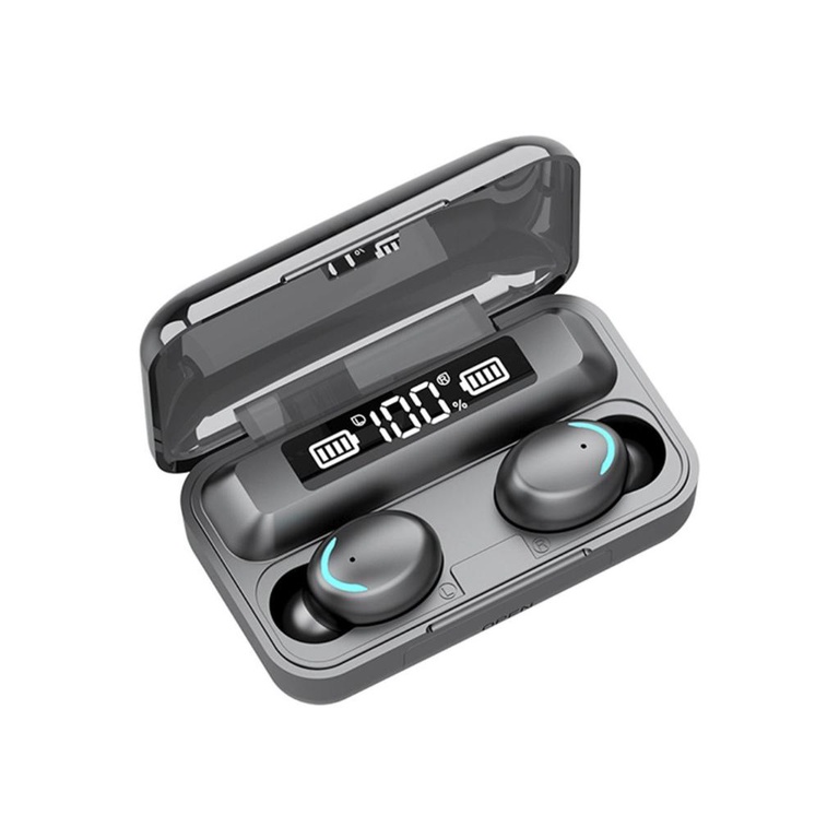 Led Power Display Touch Control Headset 8D Surround Sound With Microphone Durable Practical Wireless [Q/8]