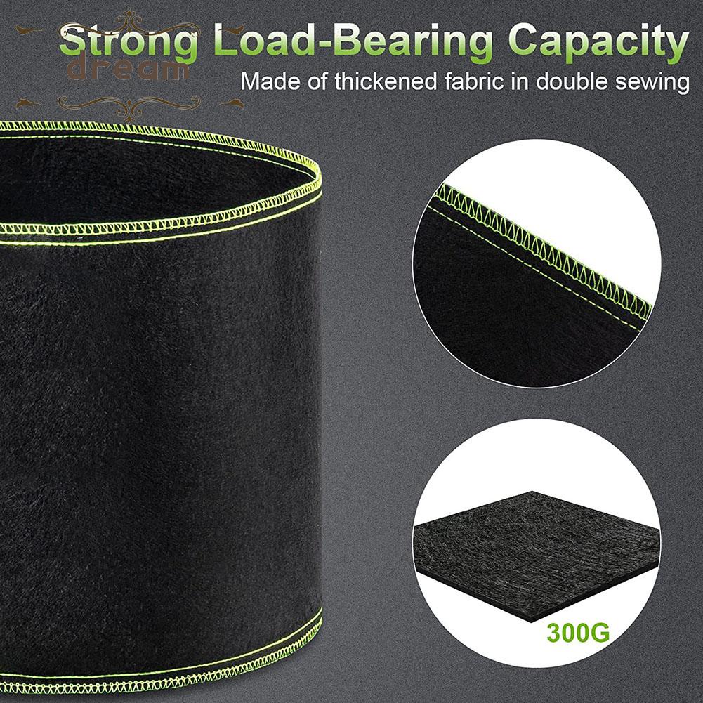 Túi Trồng Khoai Tây 1 / 3 / 5 / 7 / 10 Gallon