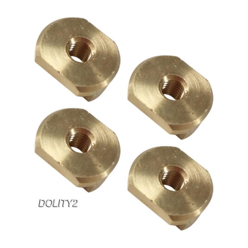 Set 2 Đai Ốc Chữ T Bằng Đồng Thau Chuyên Dụng Cho Bảng Điều Khiển