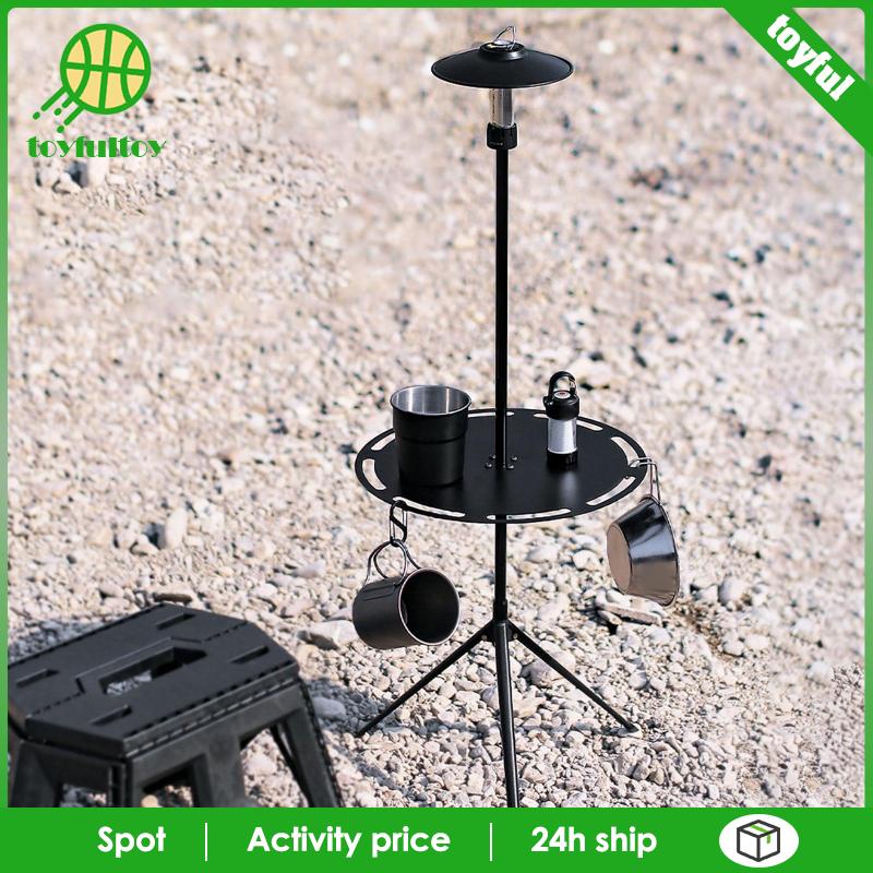 Giá Đỡ Đèn Lồng Cắm Trại 1 / 4 Bằng Kim Loại Tiện Lợi