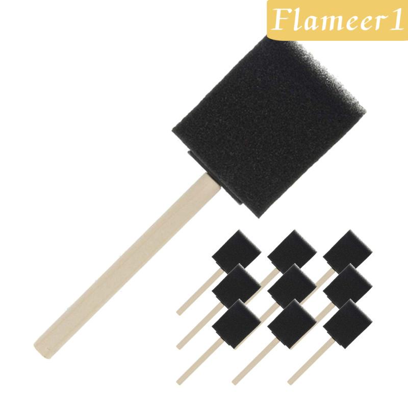 Set 1 / 10 Cọ Xốp DIY Giáo Dục Cho Bé