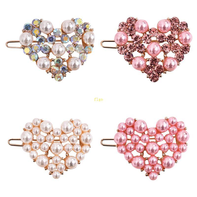 Kẹp Tóc Nhỏ Đính Ngọc Trai Giả Phong Cách Hàn Quốc Cho Nữ