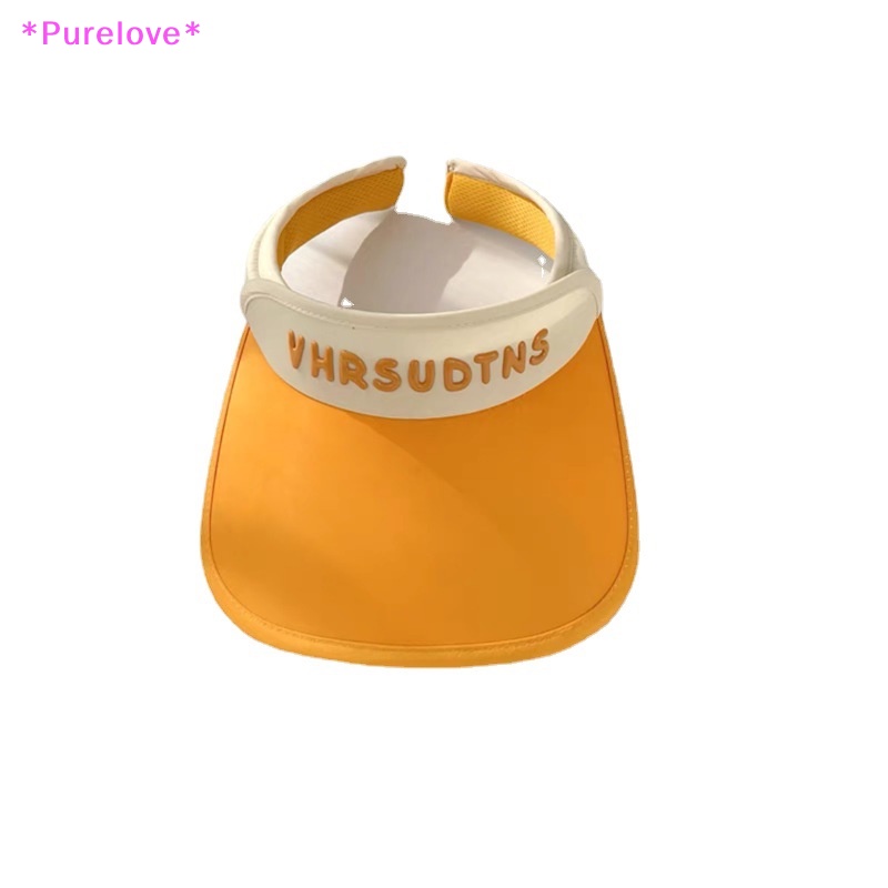 Mũ Lưỡi Trai Hở Chóp Vành Rộng Chống Nắng Thời Trang Mùa Hè Cho Bé Trai Và Gái Mới
