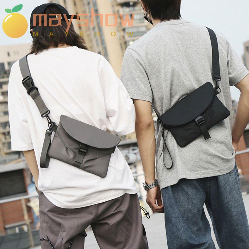 Túi Đeo Chéo Ngực Đựng Điện Thoại Bằng Nylon Phong Cách Thể Thao