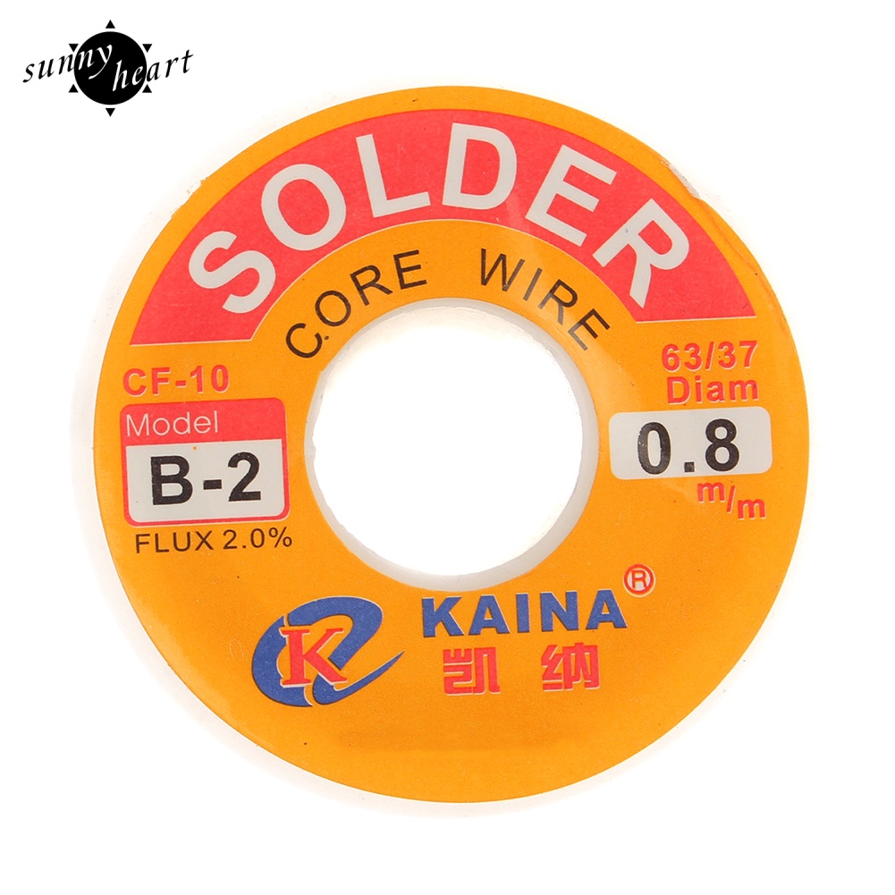 Cuộn Dây Thiếc Chì Hàn 100g 0.8mm 2% Flux Rosin Core 63 / 37
