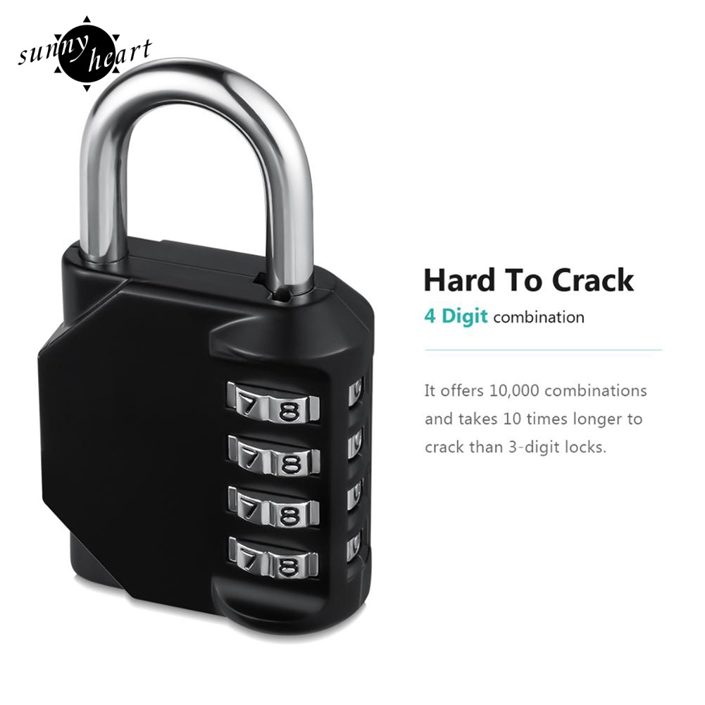 Ổ Khóa Mật Khẩu 4 Chữ Số Chống Trộm Đa Ứng Dụng