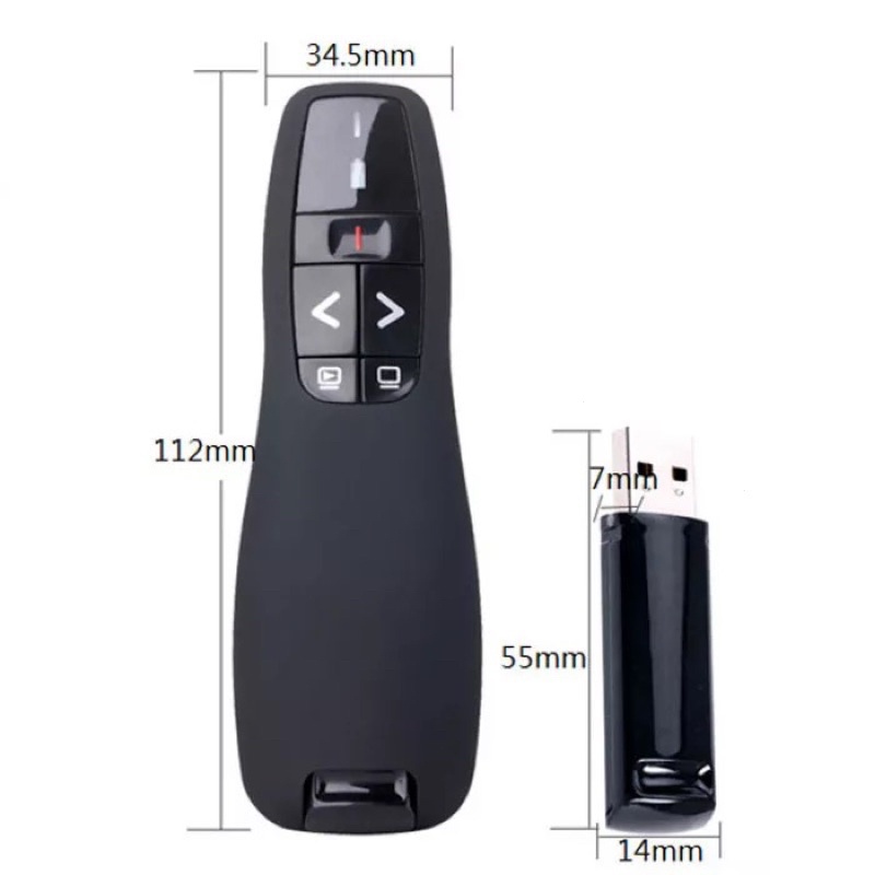 Thiết Bị Trình Chiếu Đa Phương Tiện R400 Laser Không Dây