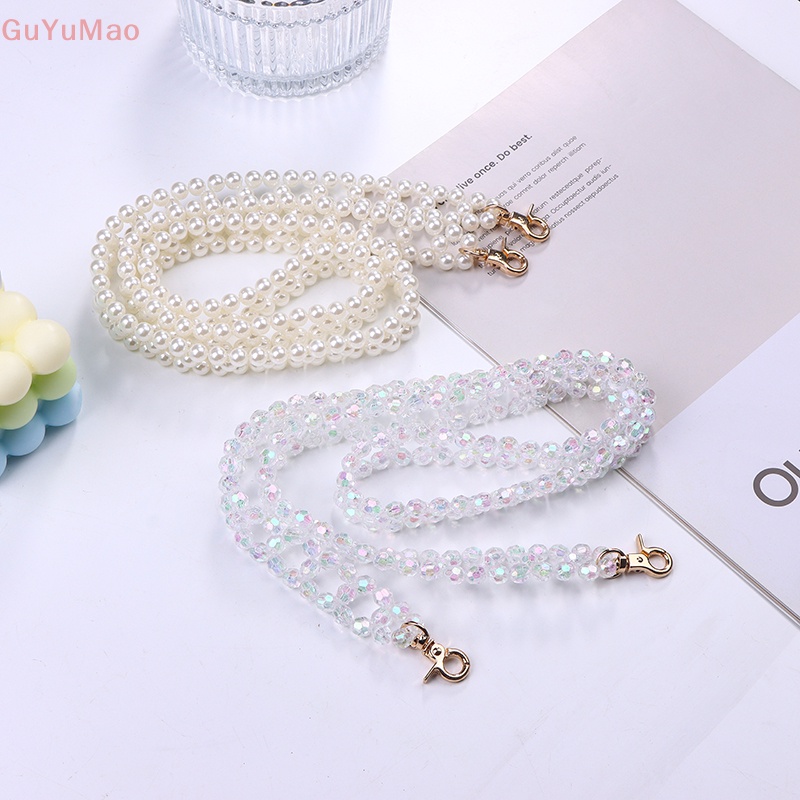 [cxGUYU] Túi Xách Dây Xích Mở Rộng Phối Ngọc Trai Thanh Lịch Kiểu Pháp PRTA