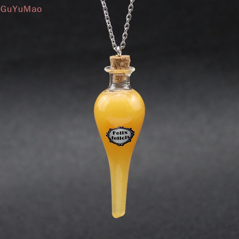 [cxGUYU] Mặt Dây Chuyền Lọ Thủy Tinh Chuyển Động Thay Đổi Màu Sắc Happy Potion