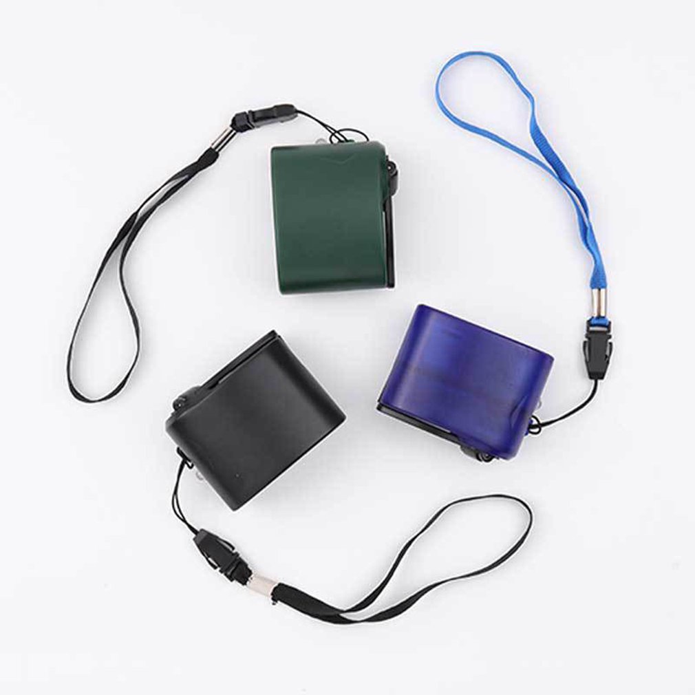 Hand Crank Charger Manual Generator Mobile Phone Emergency Usb Charge [Q/10]