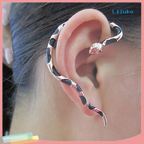 Đôi Khuyên Tai HìNh RắN ĐíNh Kim Cương Giả ThờI Trang Cho Nữ