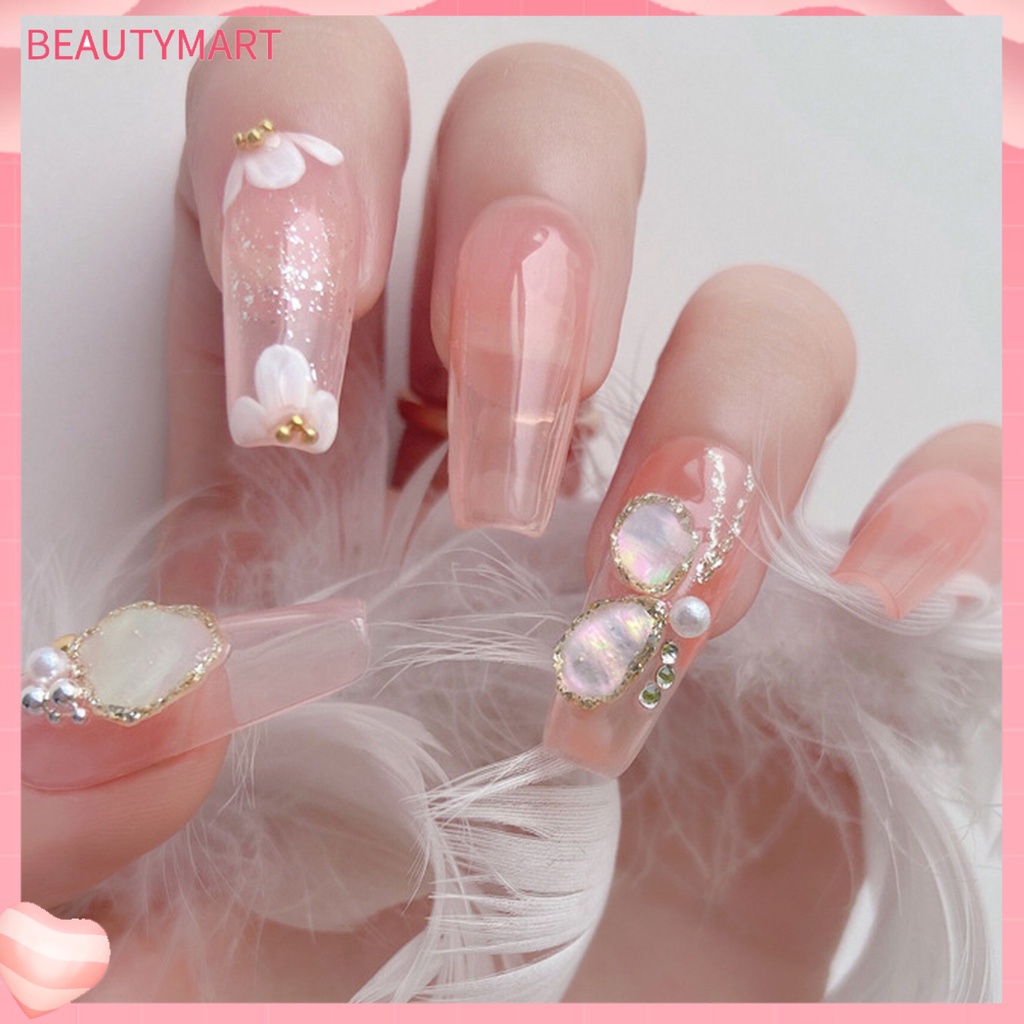 1 Hộp Vỏ Sò Siêu Mỏng Màu Kẹo Trang Trí Móng Tay Không Phai Cho Nữ