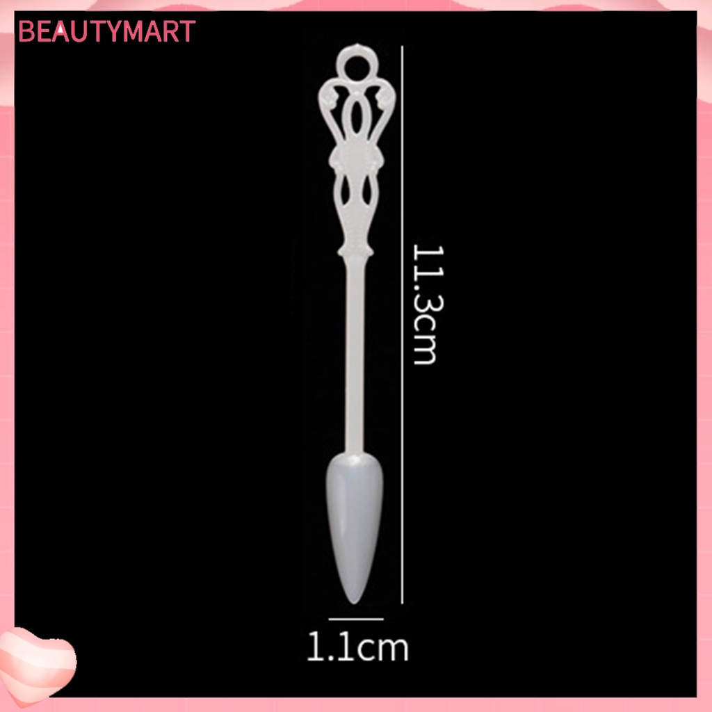 Set 24 Móng Tay Giả Trong Suốt Có Khóa Cài Hình Quạt Luyện Tập Làm Móng Nghệ Thuật