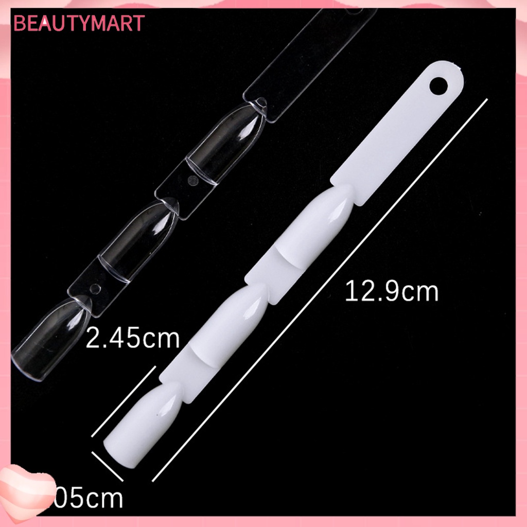 Bộ 50 Bảng Trưng Bày Móng Tay Giả Trong Suốt Hình Quạt Dễ Sử Dụng Thân Thiện Với Môi Trường