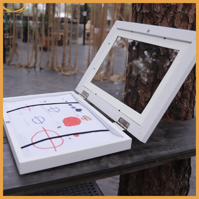 Khung Ảnh Gỗ Hình Chữ Nhật Khổ A4 Kích Thước 25 X 34cm Trang Trí Nhà Cửa