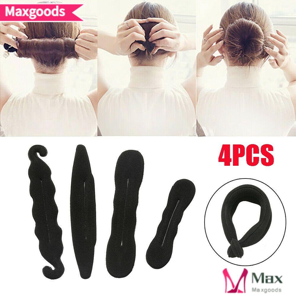 Bộ 4 Dụng Cụ Tạo Kiểu Tóc Thời Trang Bằng Xốp DIY Cho Nữ