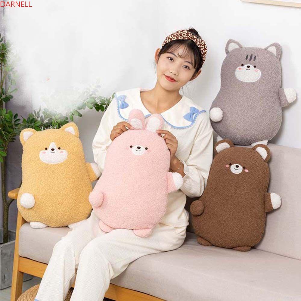 Đồ chơi nhồi bông Mềm Mại Hình Chú Chó Shiba Inu Dễ Thương Dùng Trang Trí Ghế Sofa