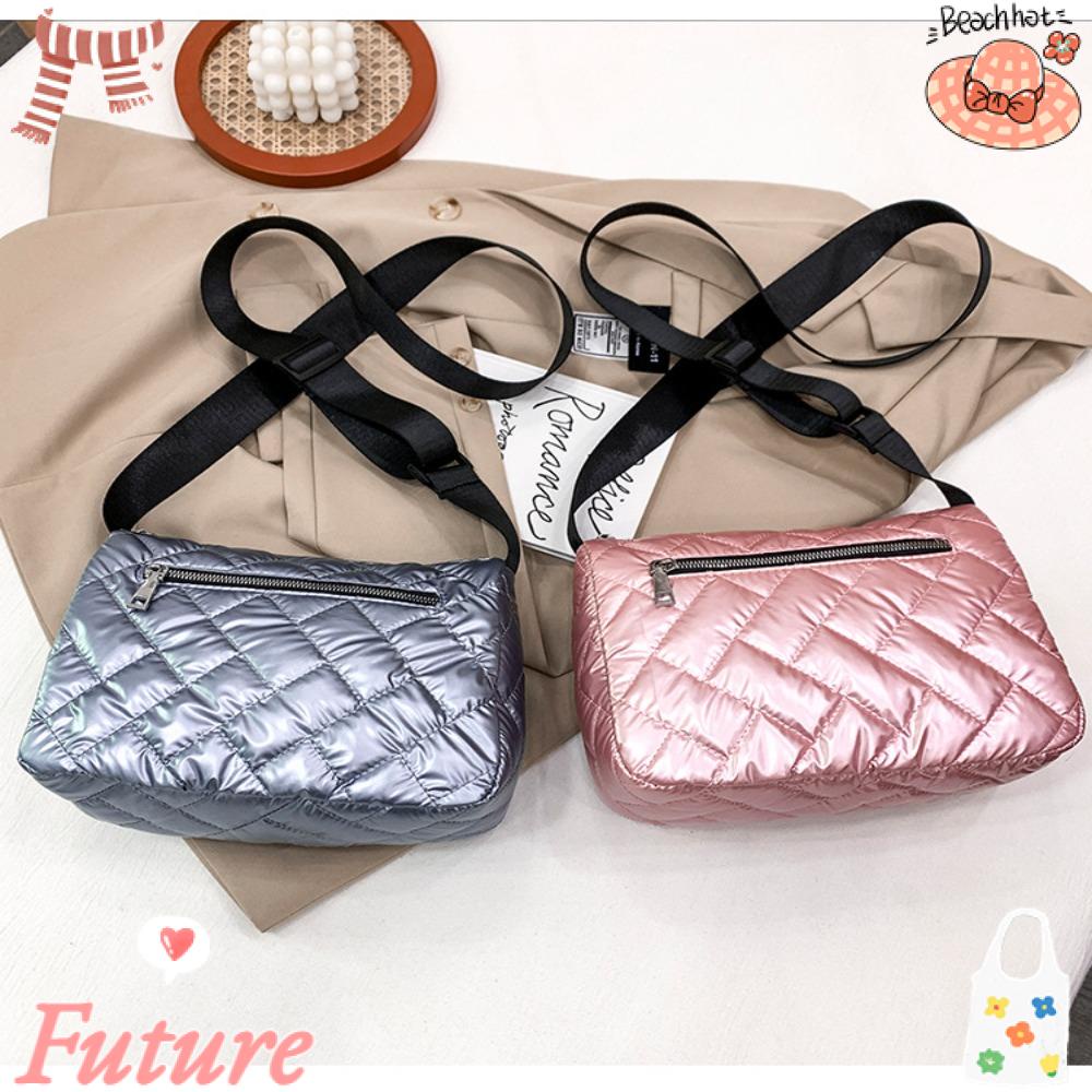 Túi Đeo Vai Nhồi Bông Nylon Thời Trang