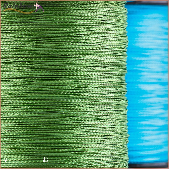 1 Cuộn Dây Câu Cá Bện 4 Sợi Dài 500m 4 Màu 10 Sợi Siêu Chắc Chắn Chống Cắn