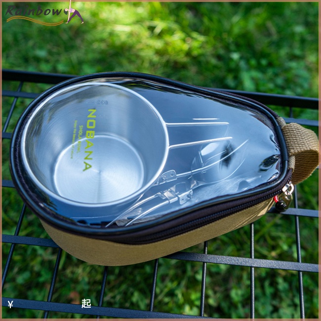 Túi Đựng Bát Đĩa Có Thể Tái Sử Dụng Kèm Dây Đeo Vai Tiện Dụng