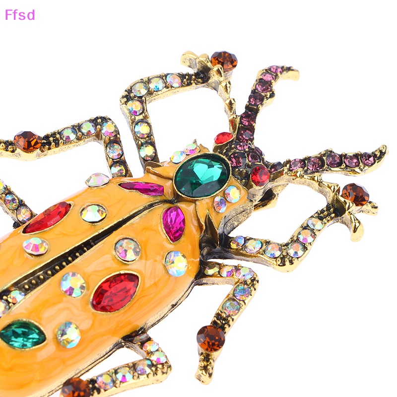 Ghim Cài Áo Hình Bọ Cánh Cứng Tráng Men Thời Trang Mùa Hè Cho Nữ