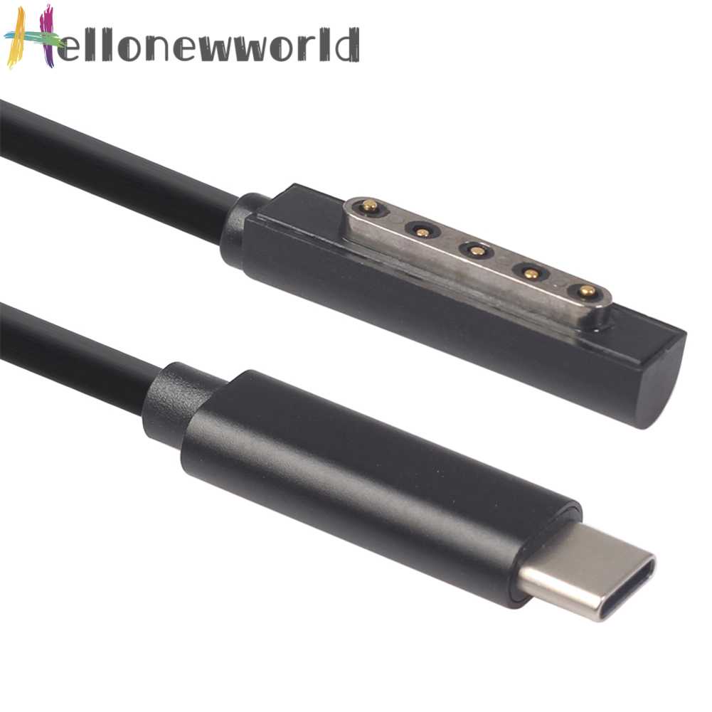 Dây Cáp Sạc 1.5m USB Type C PD Dành Cho Microsoft Surface Pro 1 / 2